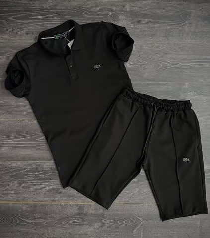 Lacosta Crna Majica i Crni Šorc 2025