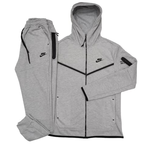 Nike Siva Trenerka Tech Fleece (sa gumom)