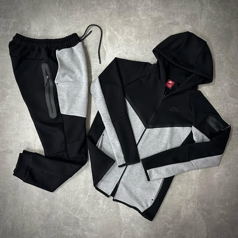 Nike Crno-Siva Tech v3 Trenerka - slika 1