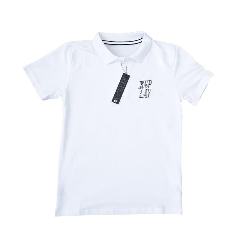 Replay Bijela Majica Kragna - slika 1