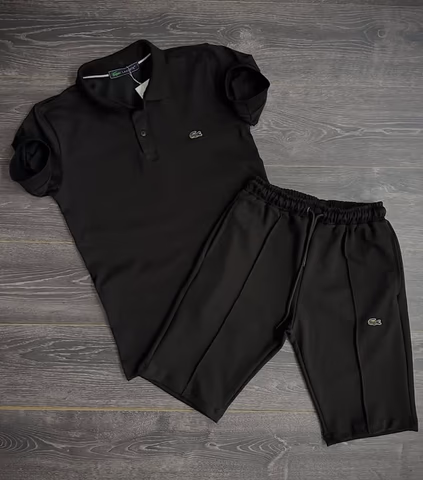 Lacosta Crna Majica i Crni Šorc 2025