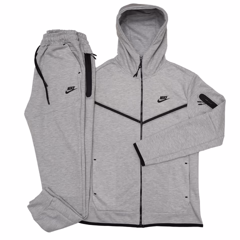 Nike Siva Trenerka Tech Fleece (sa gumom)