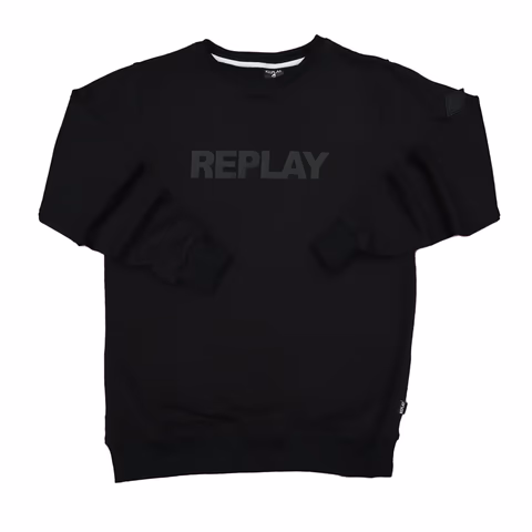 Replay Crna Dukserica