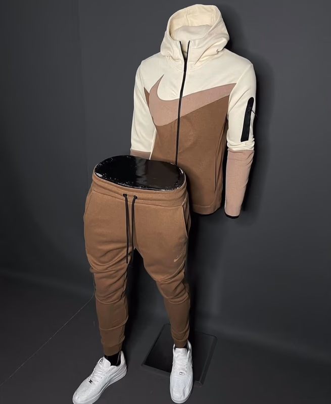 Nike Braon bež Trenerka (Veliki znak) - slika 1